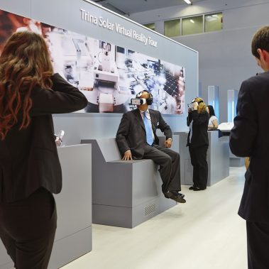 Messestand: Trina Solar Co. Ltd. - Messe: Intersolar - Messestandort: München - 120m² - Kopfstand