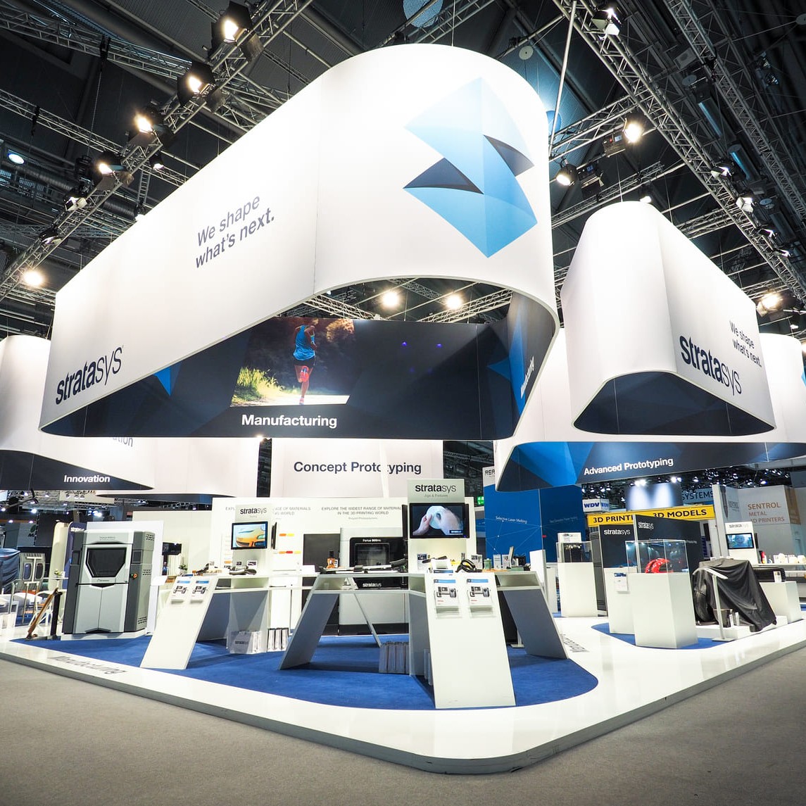 stratasys Messestand 1