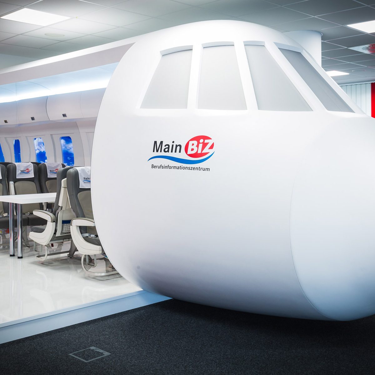 Agentur für Arbeit – Main BIZ Erlebniswelt - Agentur für Arbeit - Standort: Berufsinformationszentrum Main BIZ - 560m²