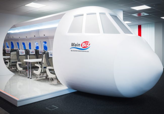 Erlebniswelt - Agentur für Arbeit - Standort: Berufsinformationszentrum Main BIZ - 560m²