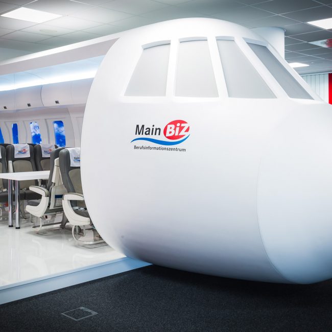 Erlebniswelt - Agentur für Arbeit - Standort: Berufsinformationszentrum Main BIZ - 560m²