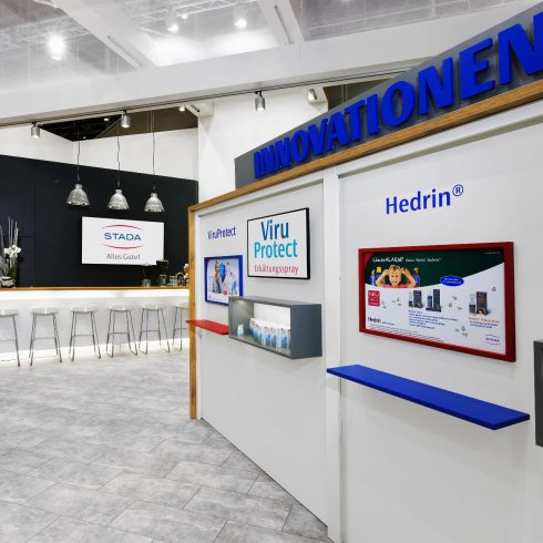 STADAPHARM GmbH - Messe: Expopharm - Messestandort: Düsseldorf - 131,25m² - Inselstand