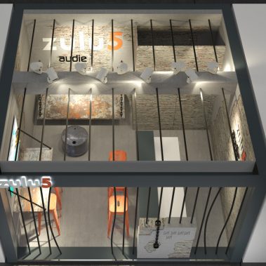 Messestand: audienzz AG - Messe: DMEXCO - Messestandort: Köln - 20,25m² - Inselstand