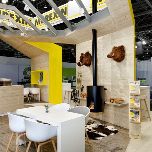 Messestand: Murexin GmbH - Messe: Domotex - Messestandort: Hannover - 100m² - Inselstand