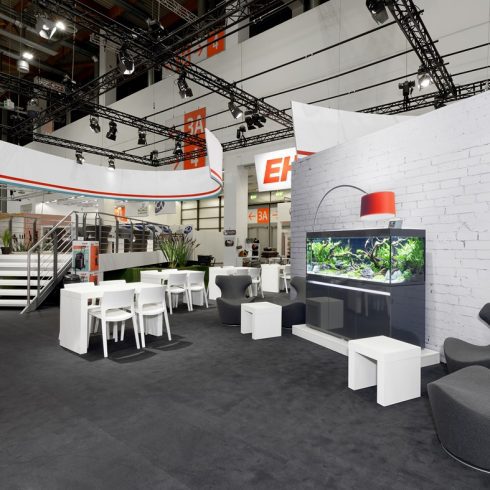 Messestand: EHEIM Gmbh & Co. KG - Messe: InterZoo - Messestandort: Nürnberg - 456m² - Inselstand