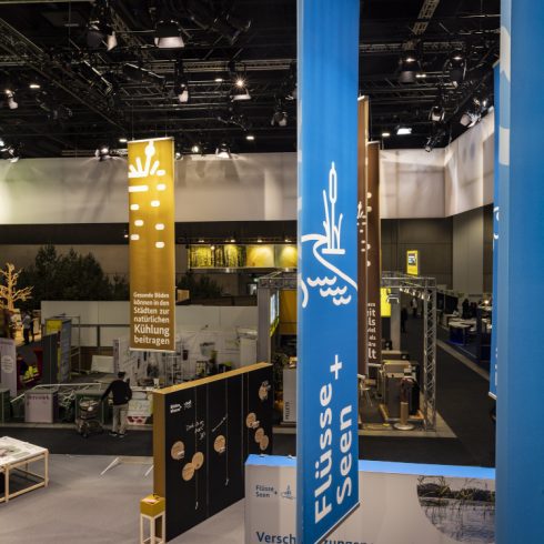 Messestand: BMUV - Messe: Die Internationale Grüne Woche (IGW) - Messestandort: Berlin - Standfläche: 370m² - Standtyp: Kopfstand