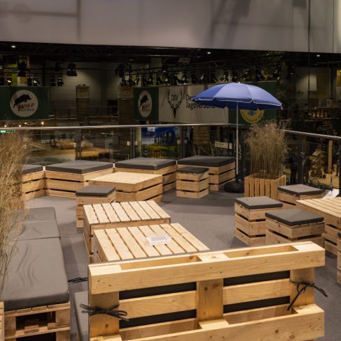 Messestand: BMUV - Messe: Die Internationale Grüne Woche (IGW) - Messestandort: Berlin - Standfläche: 370m² - Standtyp: Kopfstand