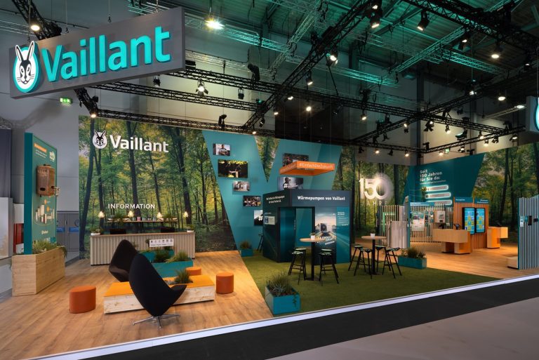 Vaillant – Messestand von BLICKFANG