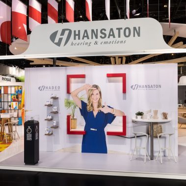 Messestand: Sonova Holding - Messe: EUHA - Messestandort: Nürnberg - Standfläche: 483m² - Standtyp: Inselstand