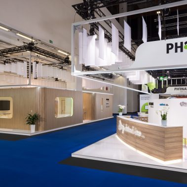 Messestand: Sonova Holding - Messe: EUHA - Messestandort: Nürnberg - Standfläche: 483m² - Standtyp: Inselstand