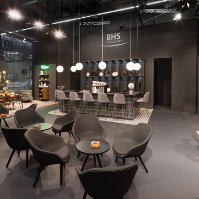 Messestand: BHS tabletop AG - Messe: Ambiente - Messestandort: Frankfurt - Standfläche: 300m² - Standtyp: Kopfstand