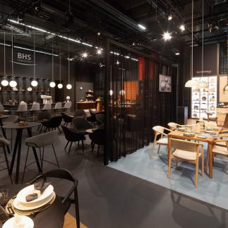 Messestand: BHS tabletop AG - Messe: Ambiente - Messestandort: Frankfurt - Standfläche: 300m² - Standtyp: Kopfstand