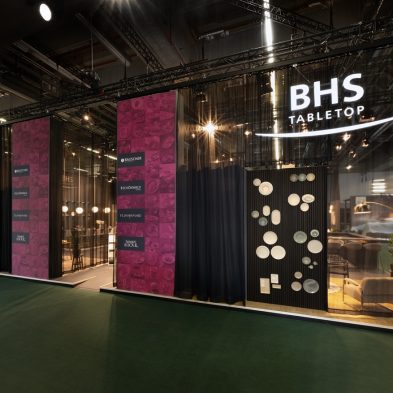 Messestand: BHS tabletop AG - Messe: Ambiente - Messestandort: Frankfurt - Standfläche: 300m² - Standtyp: Kopfstand