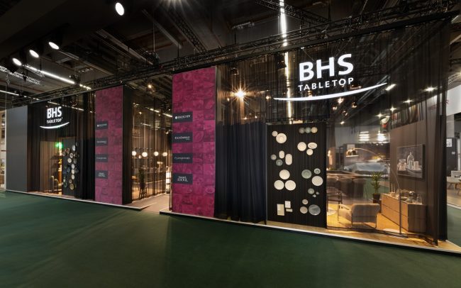 Messestand: BHS tabletop AG - Messe: Ambiente - Messestandort: Frankfurt - Standfläche: 300m² - Standtyp: Kopfstand